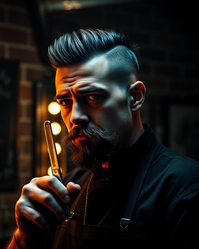 Άκης — barber στο King Of Rock Barbershop